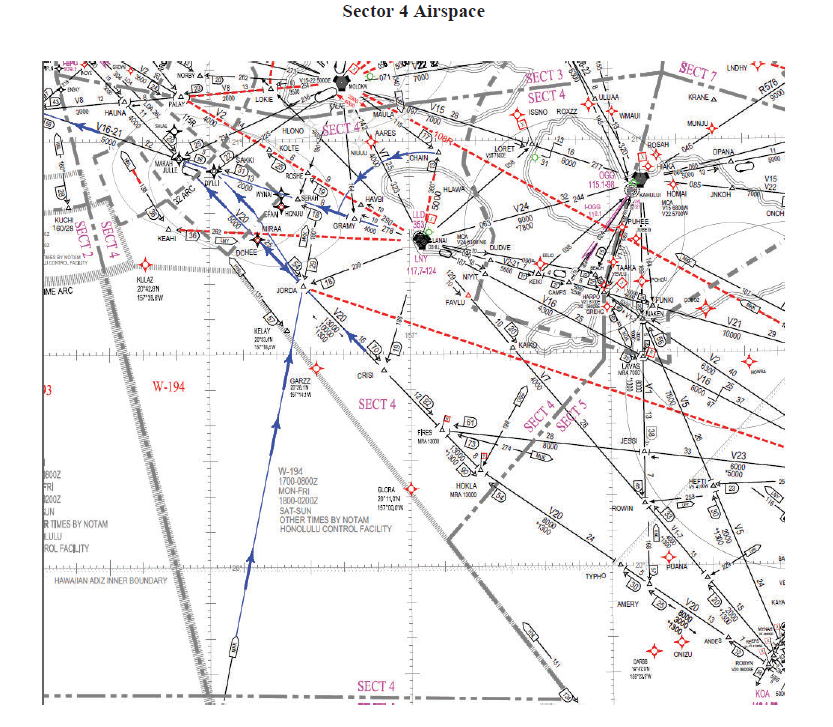 Sector 4 Airspace