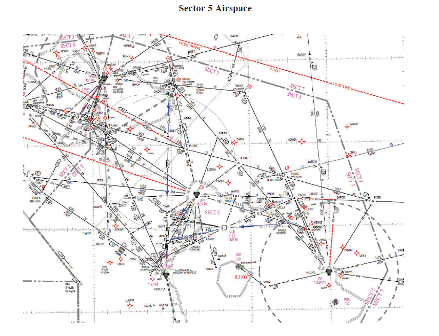 Sector 5 Airspace