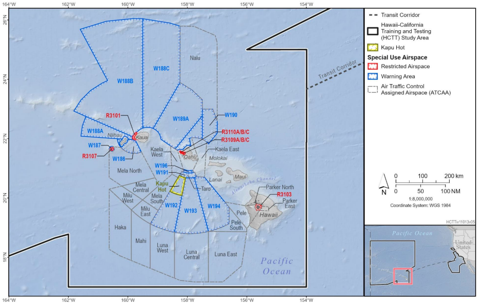 Warning Areas Diagram