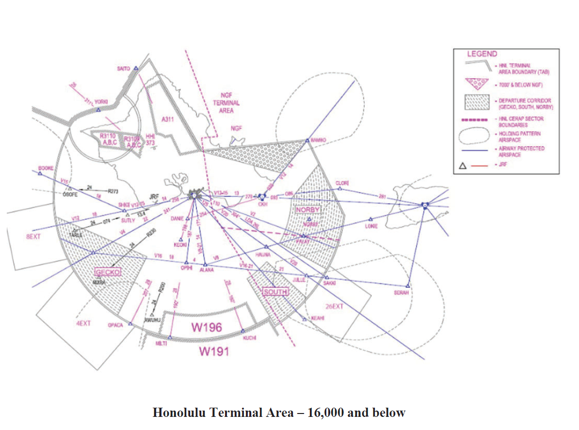 Honolulu Terminal Area